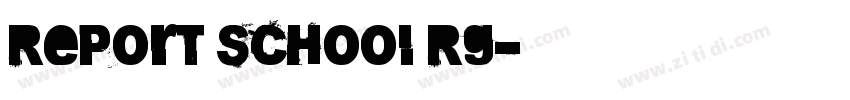 Report School Rg字体转换